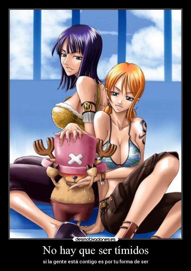 No hay que ser tímidos - 