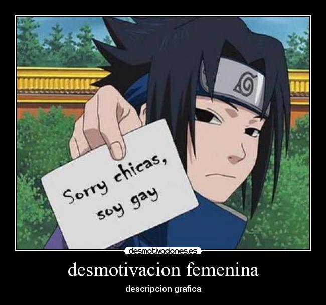 desmotivacion femenina - descripcion grafica