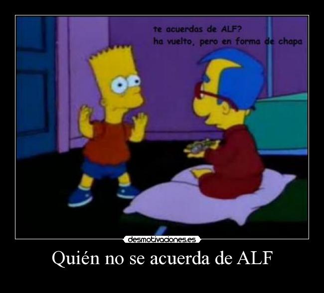 Quién no se acuerda de ALF - 