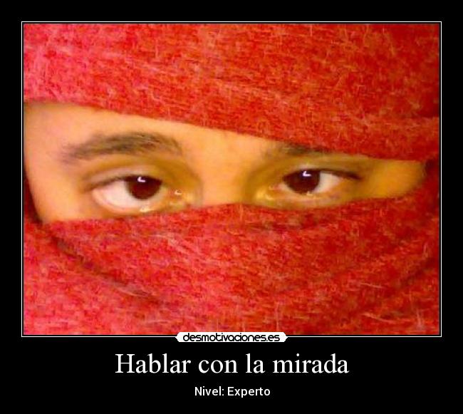 Hablar con la mirada -