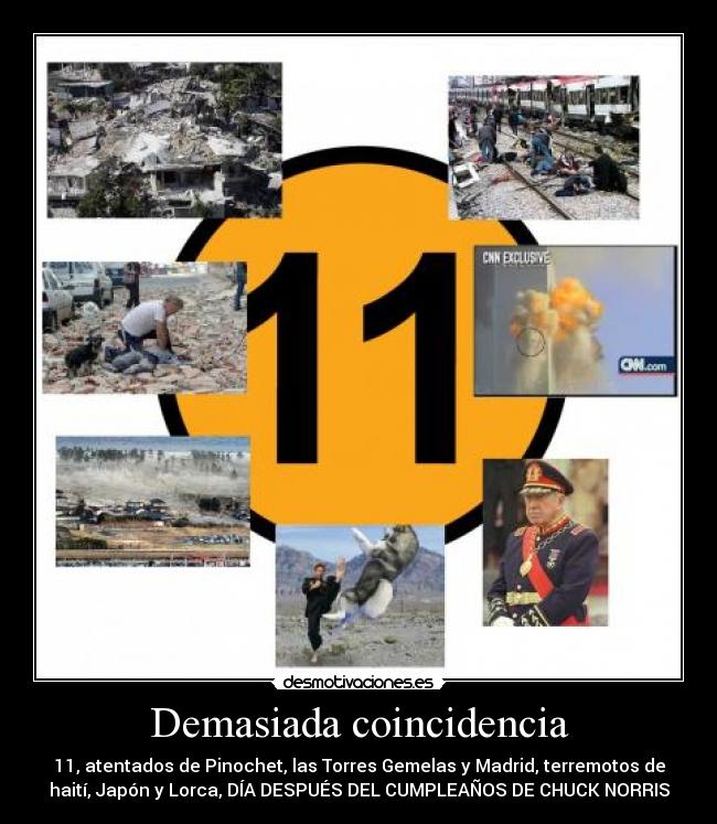 Demasiada coincidencia -