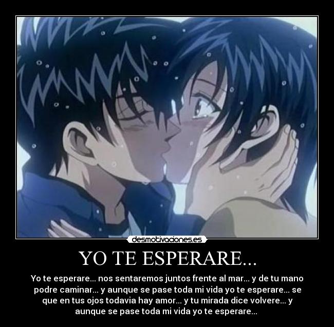 YO TE ESPERARE... -
