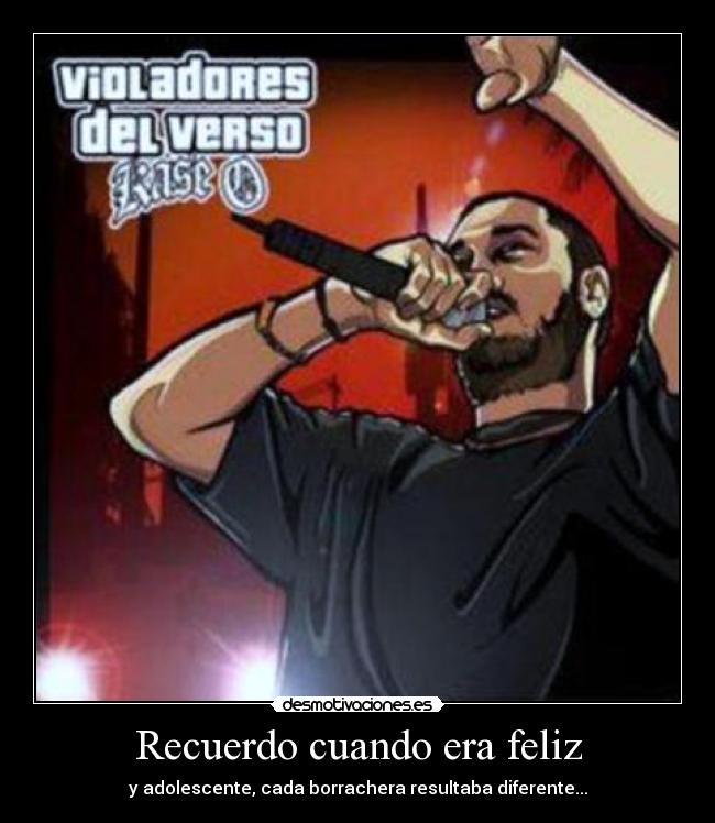 Recuerdo cuando era feliz -