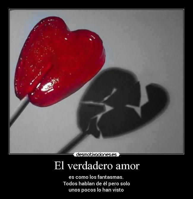 El verdadero amor -