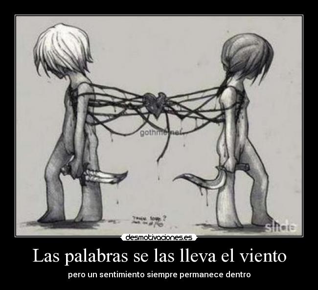 Las palabras se las lleva el viento - 