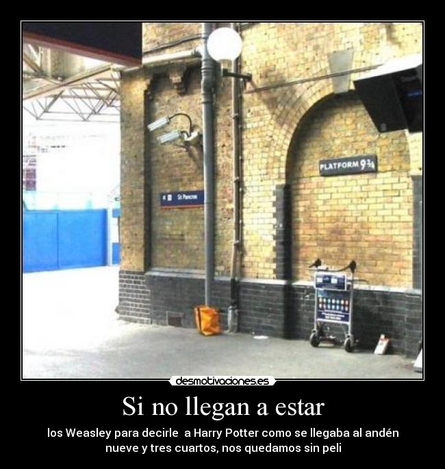 carteles pelicula harry potter weasley desmotivaciones