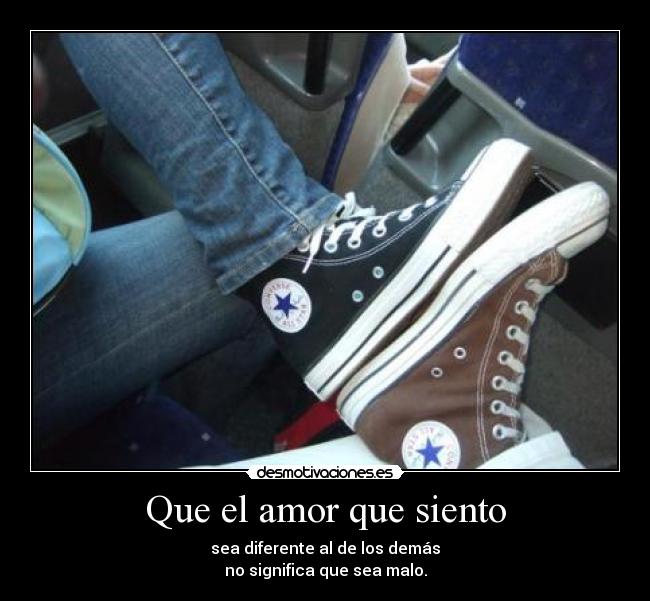 Que el amor que siento -