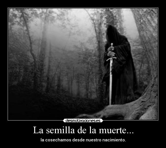 La semilla de la muerte... -