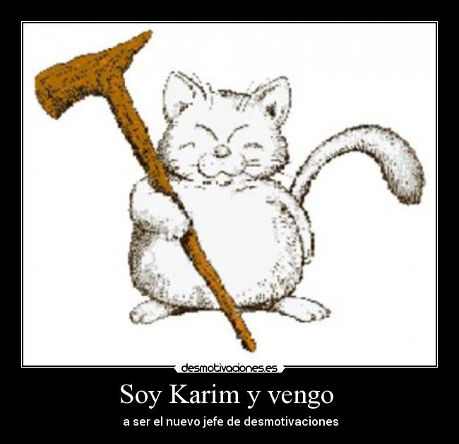 Soy Karim y vengo  - 