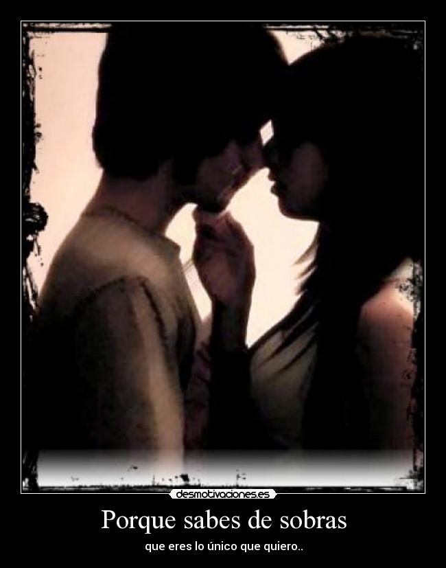 Porque sabes de sobras - 
