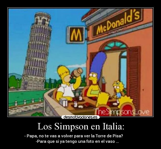Los Simpson en Italia: - 