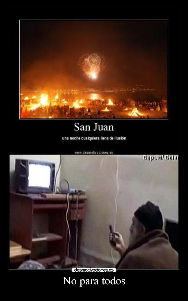 No para todos - 