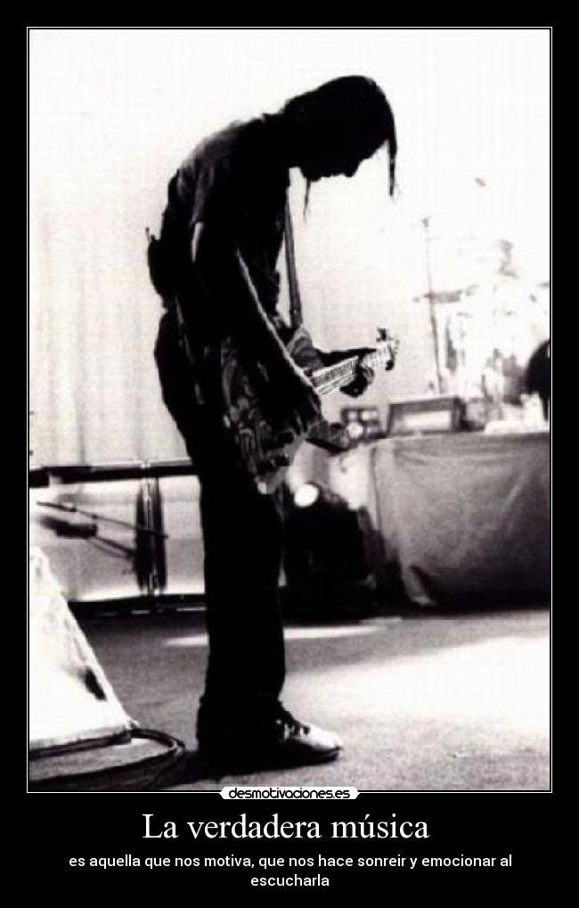 La verdadera música -