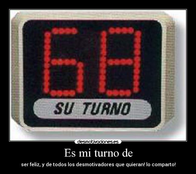 Es mi turno de - 