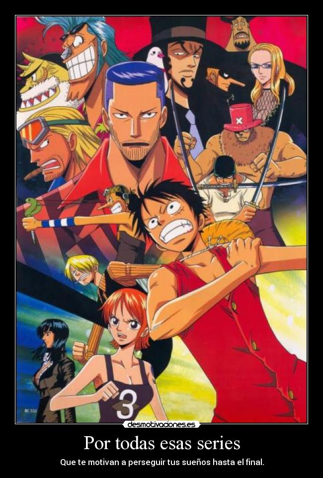 carteles one piece desmotivaciones