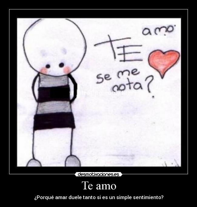 Te amo -
