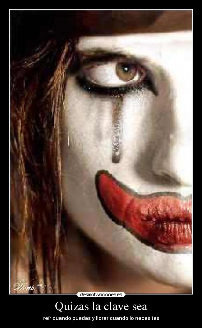 carteles clave reir llorar desmotivaciones