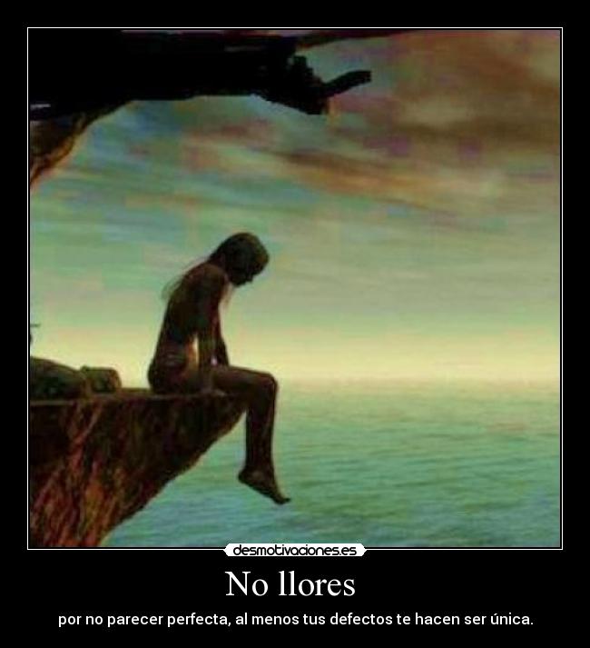No llores -