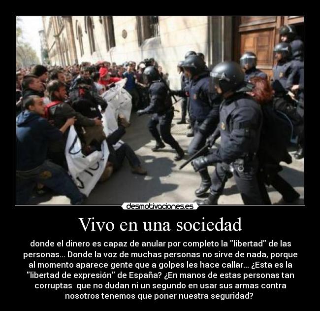 Vivo en una sociedad -