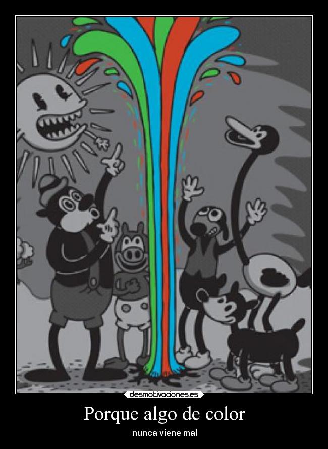 Porque algo de color -