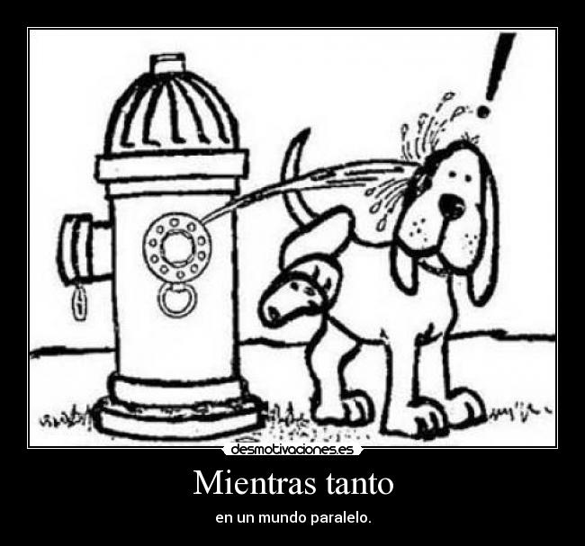 Mientras tanto - en un mundo paralelo.