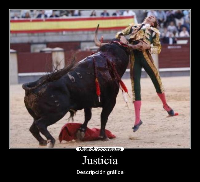 Justicia - Descripción gráfica
