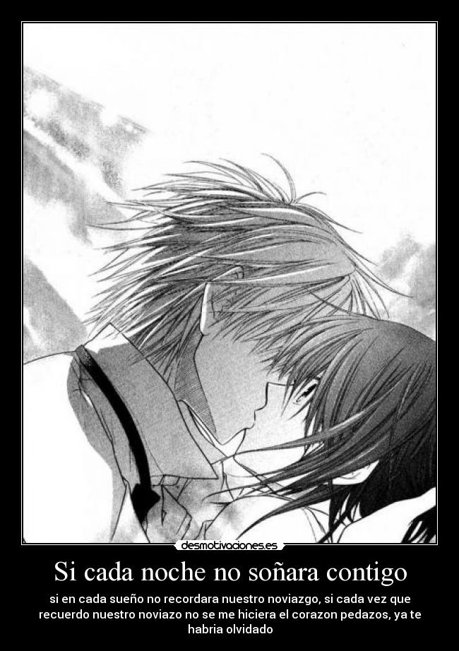Si cada noche no soñara contigo -
