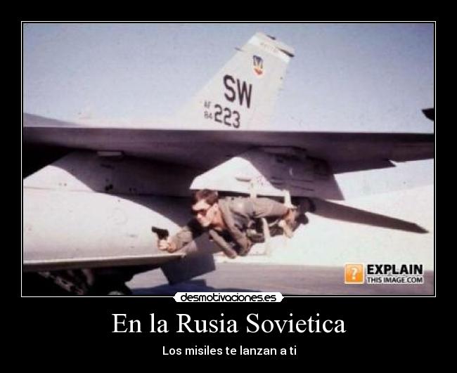 En la Rusia Sovietica - Los misiles te lanzan a ti