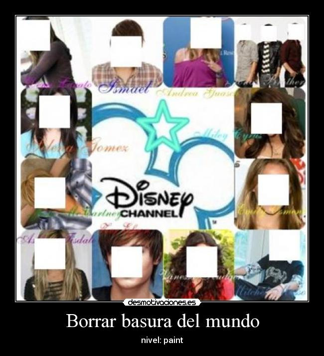 Borrar basura del mundo -