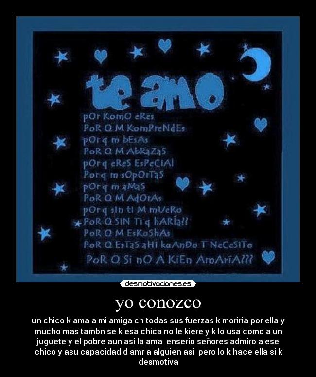 yo conozco - 