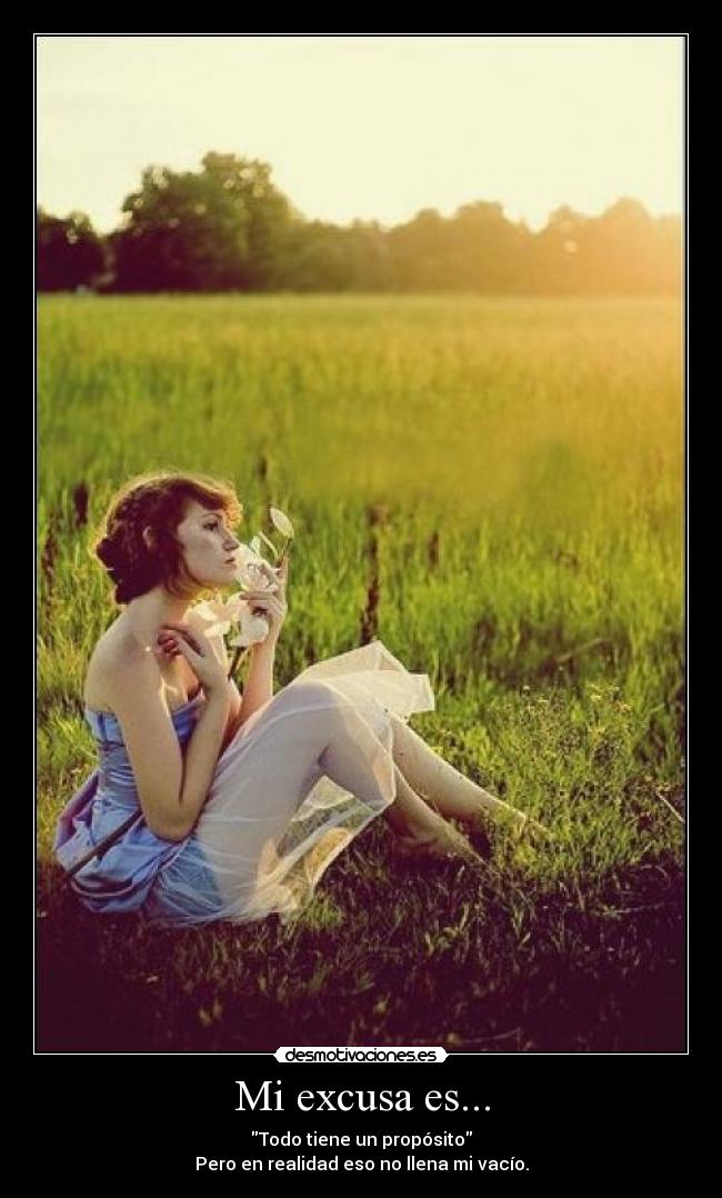 carteles excusa proposito vacio desmotivaciones