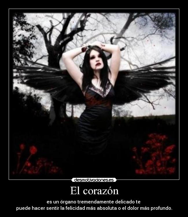 carteles corazon goth desmotivaciones