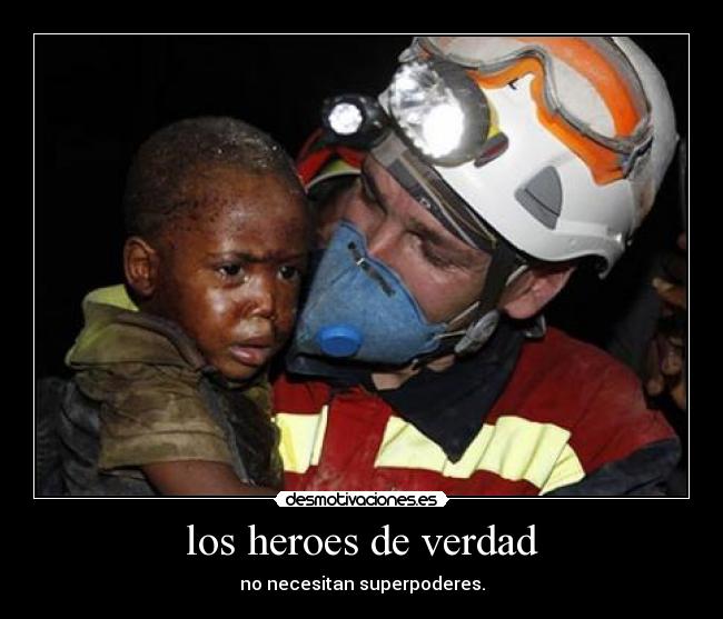 los heroes de verdad - 