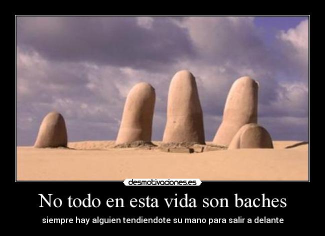 No todo en esta vida son baches -