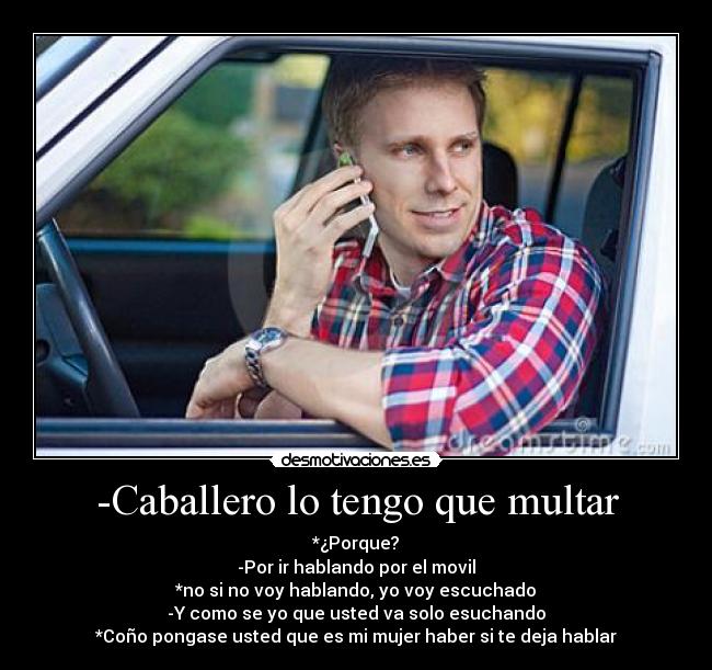 -Caballero lo tengo que multar - 