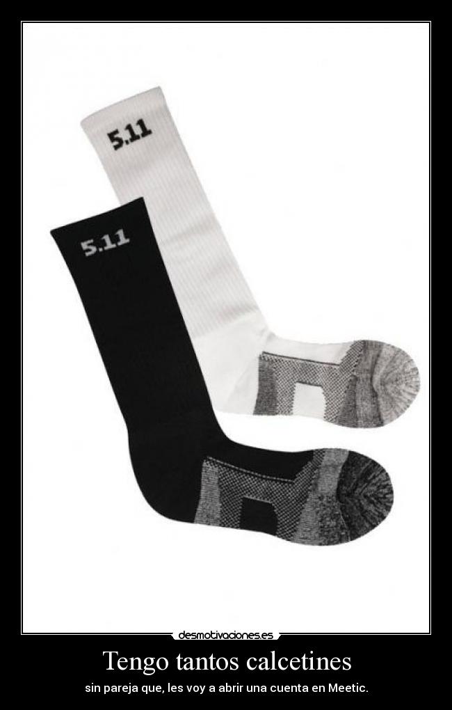 Tengo tantos calcetines - 
