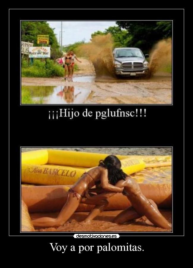 Voy a por palomitas. - 