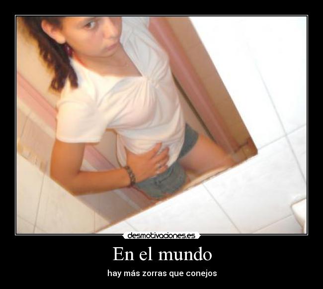 En el mundo - hay más zorras que conejos