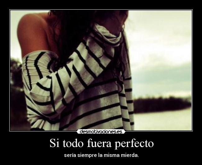 Si todo fuera perfecto - 