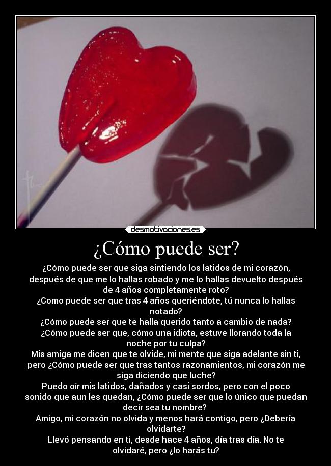 ¿Cómo puede ser? - 