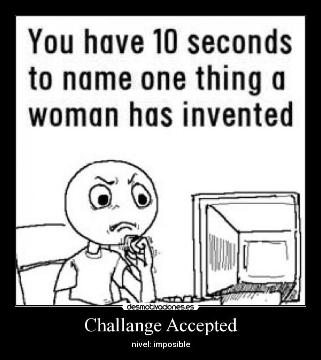 Challange Accepted - nivel: imposible