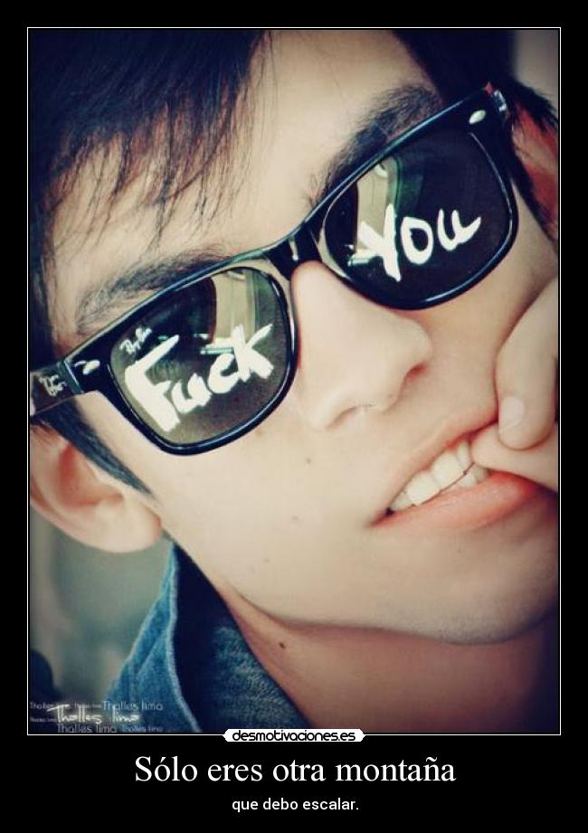Sólo eres otra montaña - 
