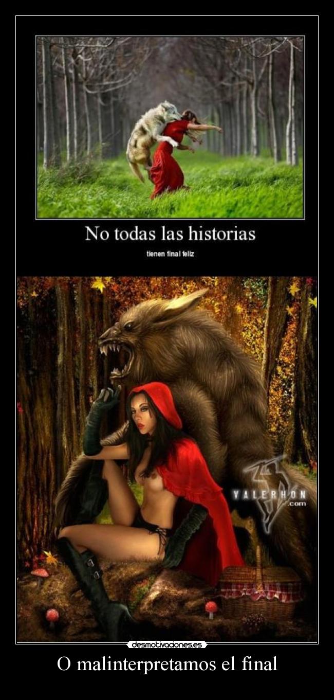 O malinterpretamos el final - 