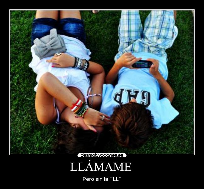 LLÁMAME  - 