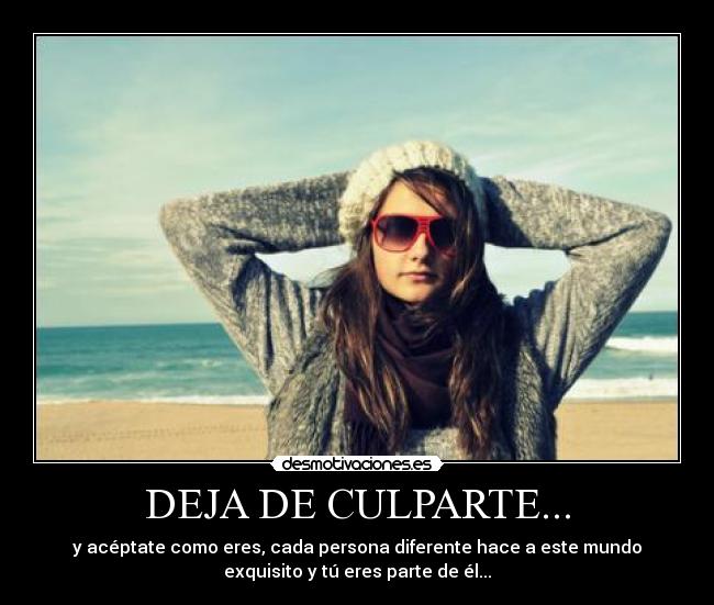 DEJA DE CULPARTE... - 