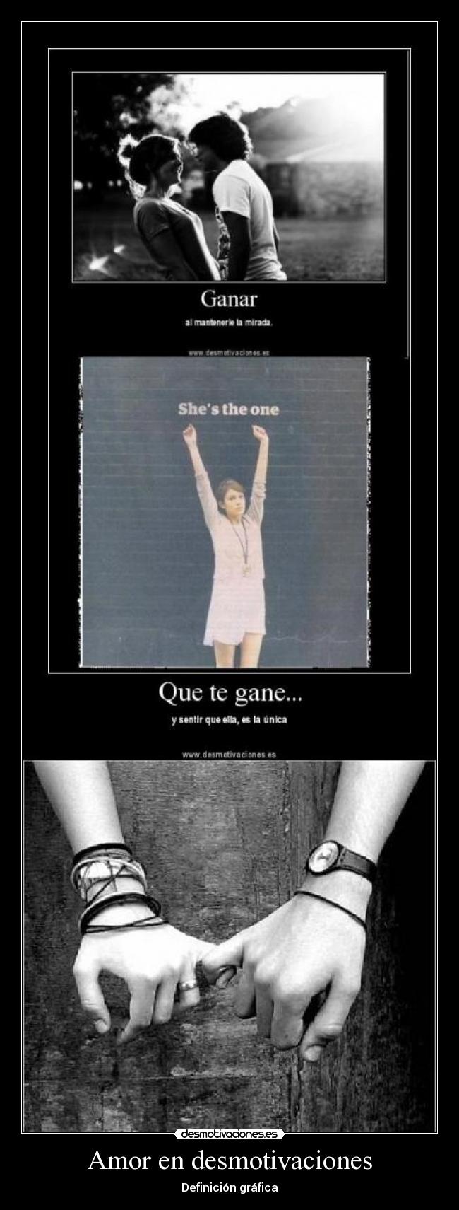 Amor en desmotivaciones - Definición gráfica