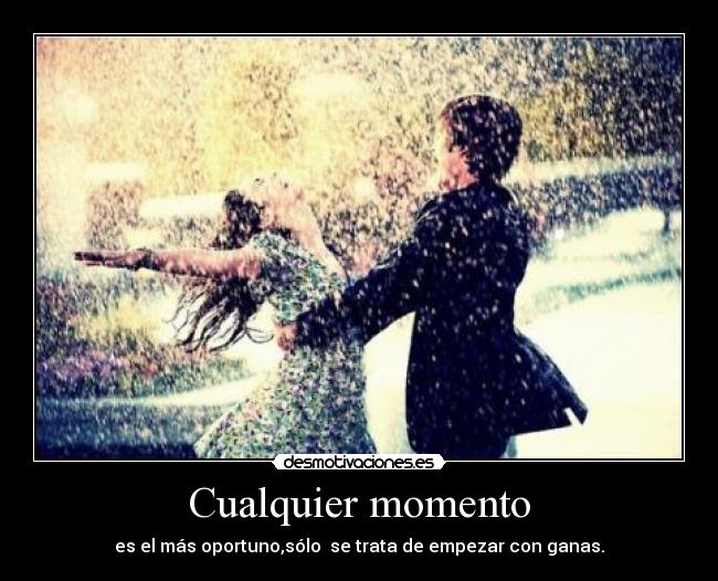 Cualquier momento - 