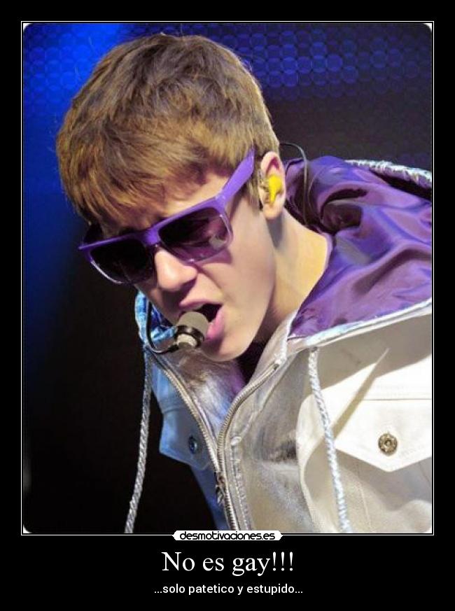 No es gay!!! -