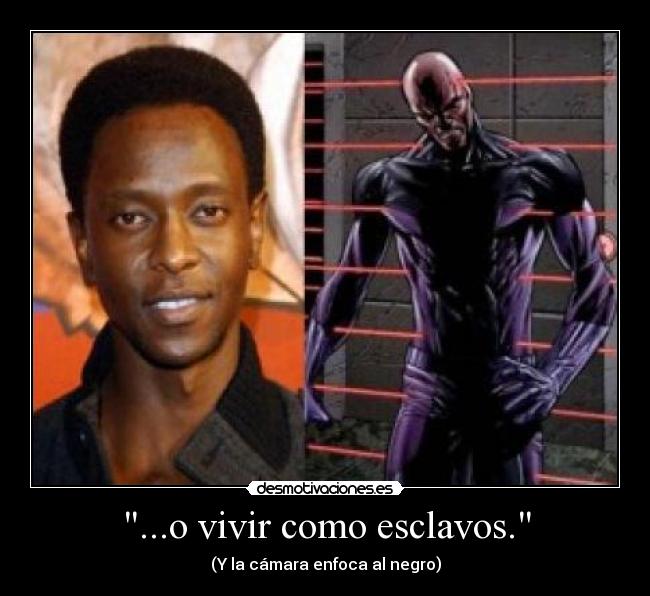 carteles men negro darwin esclavos camara enfoca desmotivaciones