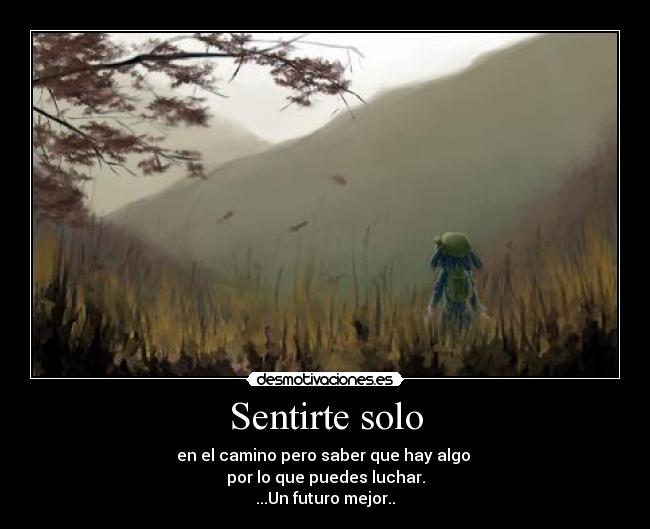 Sentirte solo -